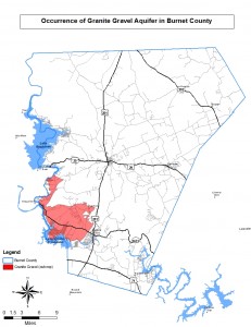 Granite Gravel Map