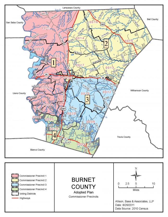 County Precinct Map Central Texas Groundwater Conservation